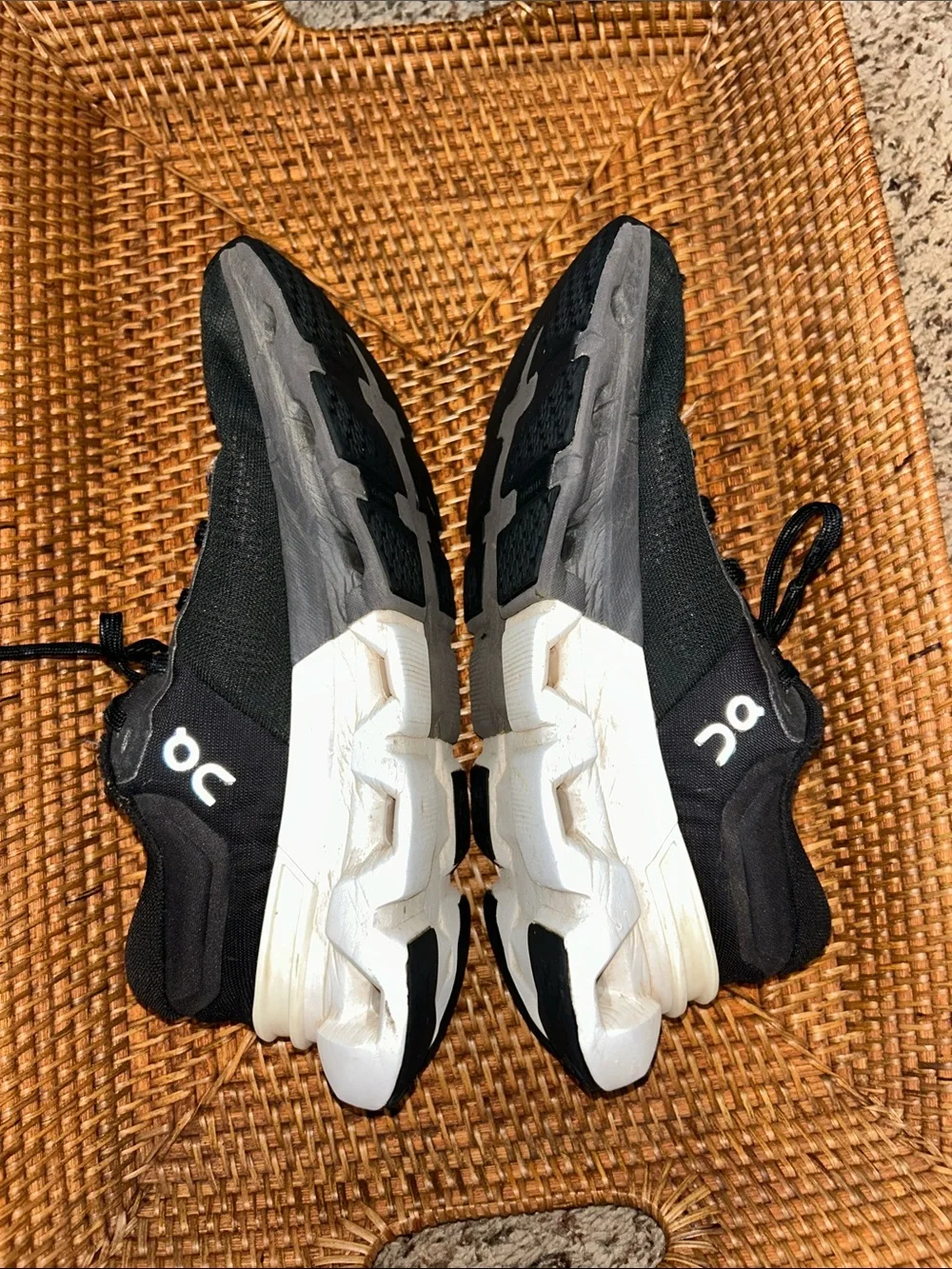 On Running worn mainly